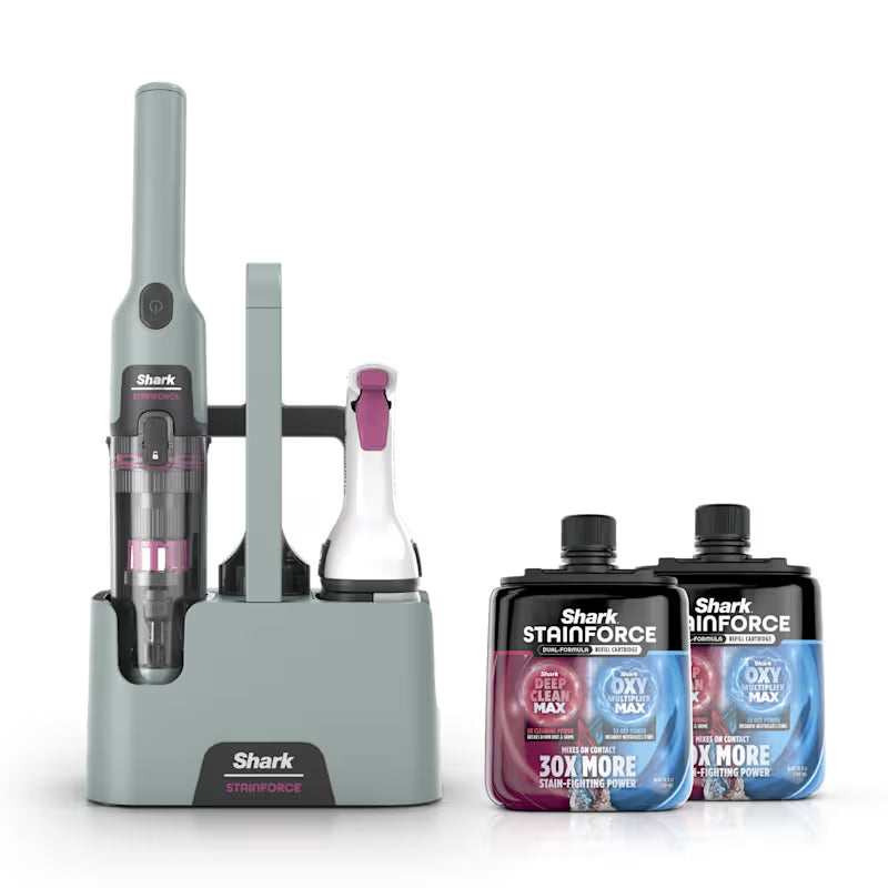 Zestaw przenośnego urządzenia do usuwania plam Shark StainForce™