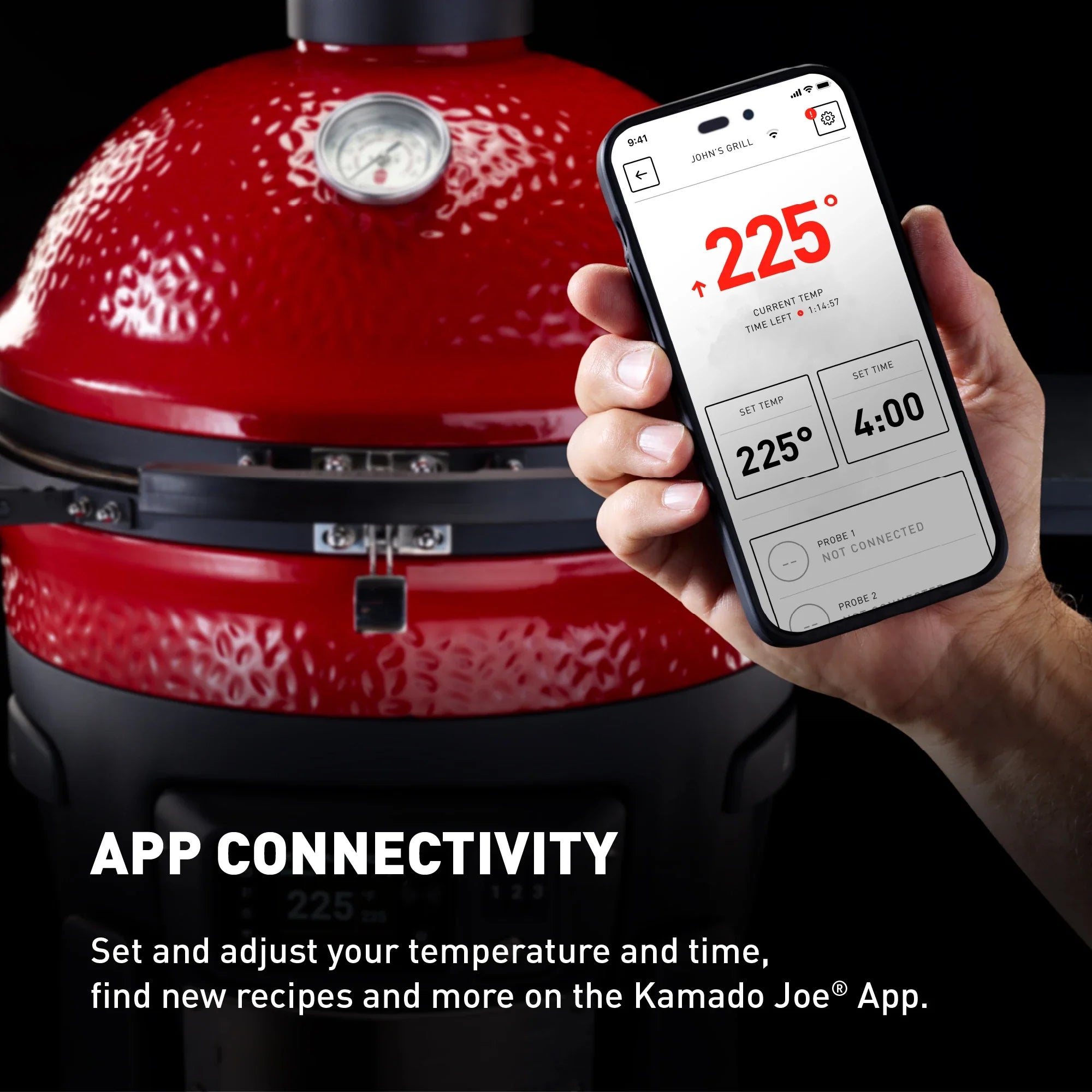 KAMADO JOE KONNECTED - INTELIGENTNY GRILL Z KONTROLĄ APLIKACJI