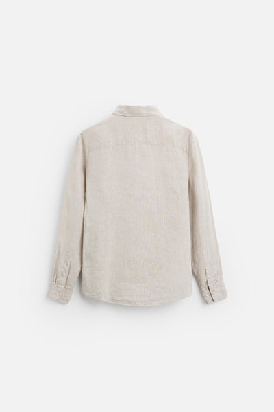 Linen shirt beige