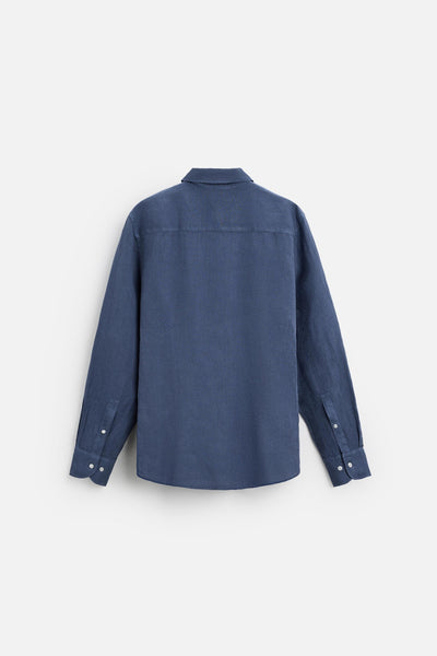 Linen shirt denim