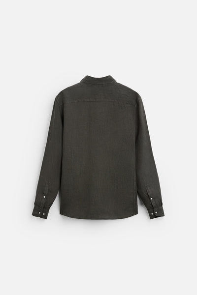 Linen shirt gray/brown/green or something