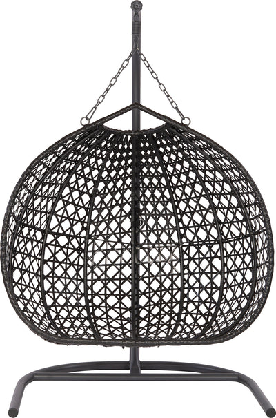 Adam 2-Person Hammock Stand – Matte black (contemporary)