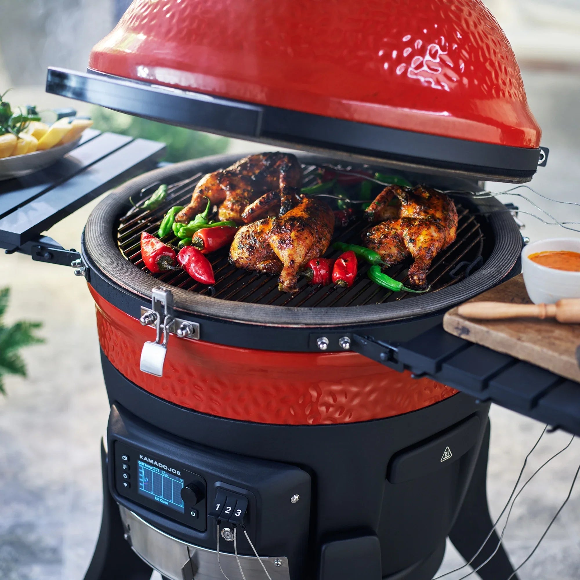 KAMADO JOE KONNECTED - INTELIGENTNY GRILL Z KONTROLĄ APLIKACJI