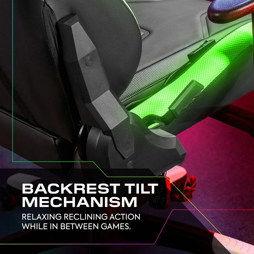 X ROCKER - AGILITY ESPORTS FOTEL GAMINGOWY Z RGB NEO MOTION SYNC™
