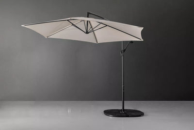 Miami Cantilever Umbrella (Beige) – Sunset Reflection