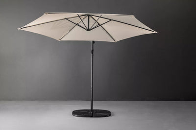 Miami Cantilever Umbrella (Beige) – Sunset Reflection